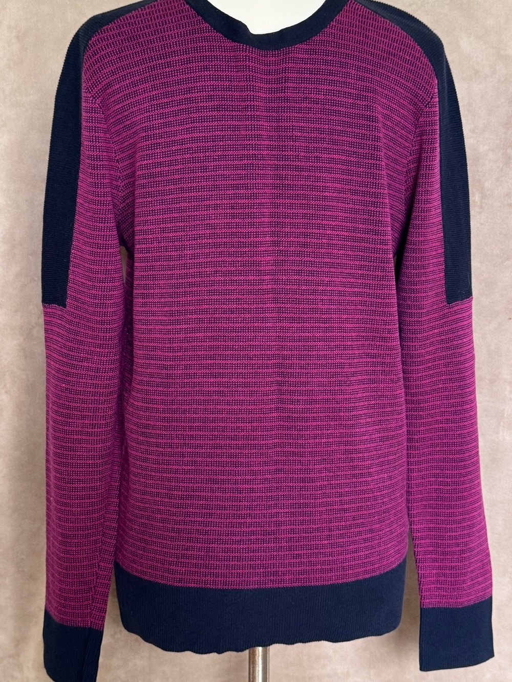 Armani Exchange Men's Ribbed Crewneck Sweater Size L